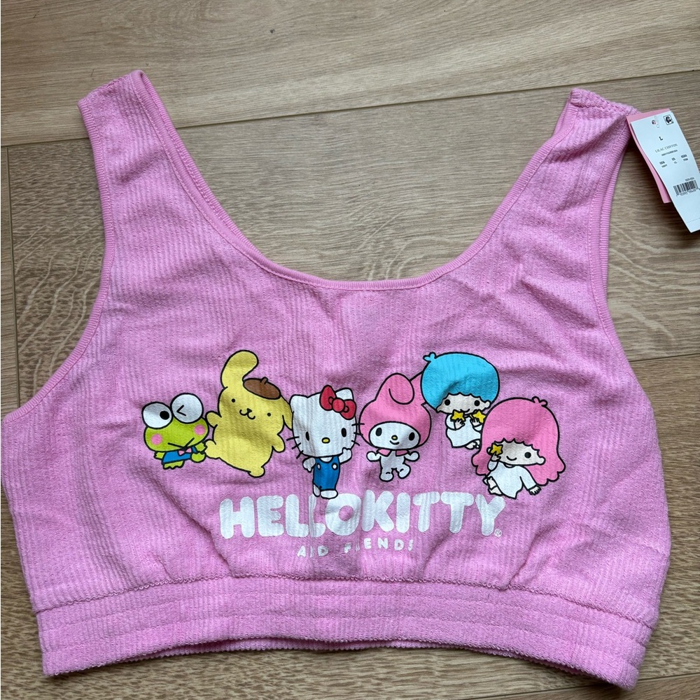 Hello Kitty Pink Graphic Top